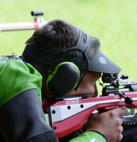 Daniel Bieri am Schweizermeisterschaft in Thun, G50 liegend